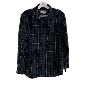 Eddie Bauer Women’s Flannel Long Sleeve Shirt